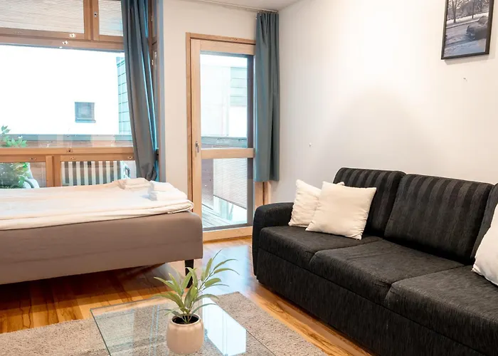 Modern In Kamppi Center With Balconysauna Apartmán Helsinky